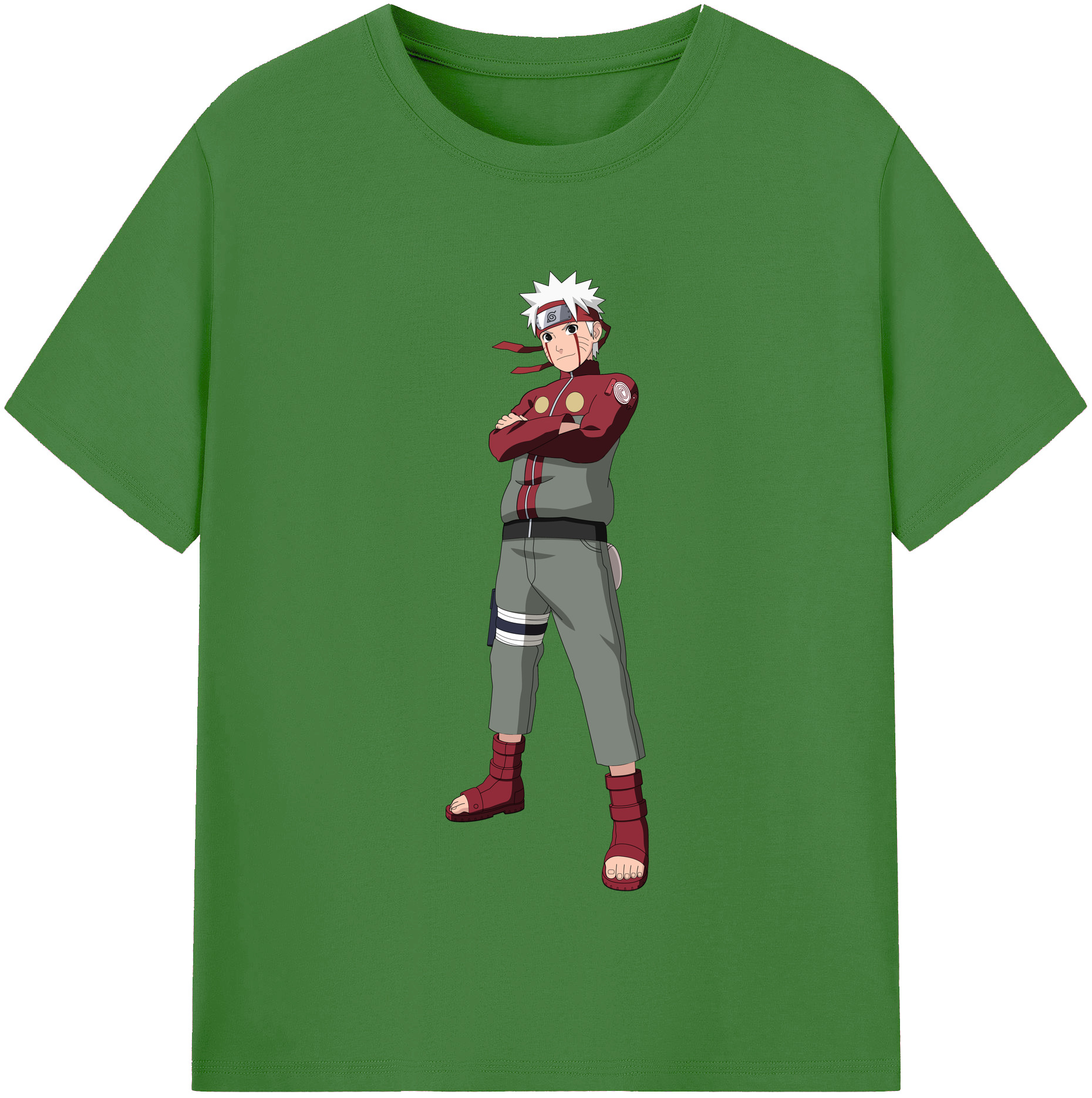 （画像用） NARUTO -ナルト- うずまき ナルト Uzumaki Naruto レディースカジュアルプリントTシャツ（綿100％）